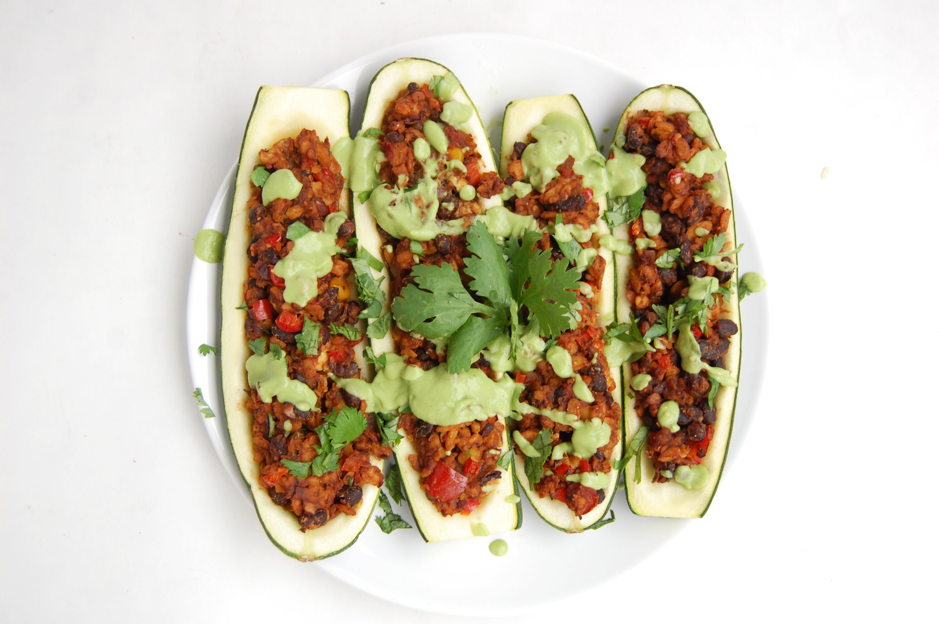 Permalink to: Taco Stuffed Zucchini Boats